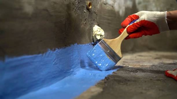 Commercial Waterproofing project at a Millersburg, OH business property by SJ Waterproofing Pros